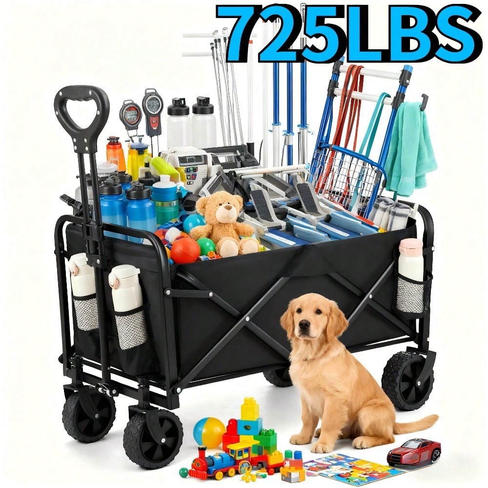 Sports Equipment Trolley - Çok Fonksiyonlu Pratik El Arabası, Ağır