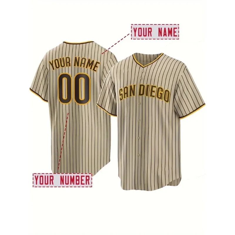 Sports Equipment Jersey - Özel Ad Ve Numara erkek Nakış