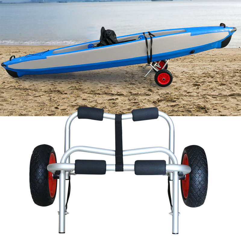 Sports Equipment Trolley - Taşınabilir Katlanır Kayak Arabası Evrensel Kano