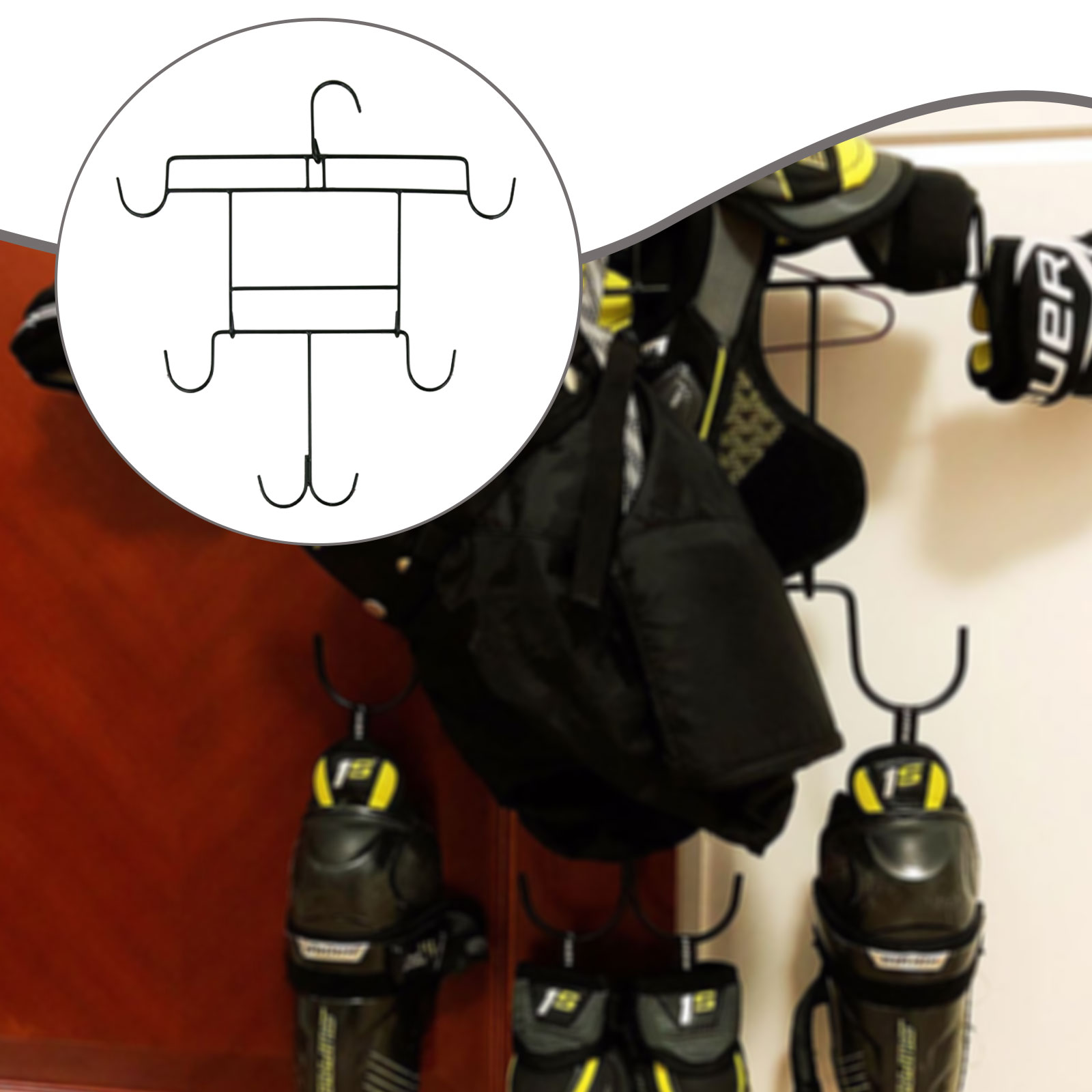 Buz Hokeyi Ekipmanları Kurutma - Sports Equipment Drying Rack incelemesi ve fiyatı