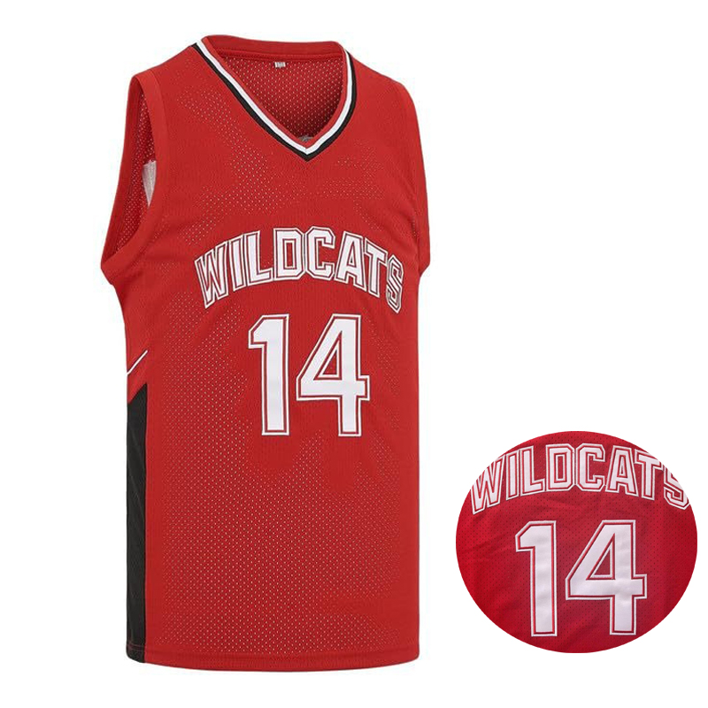 Film Vahşi Kediler Lisesi # 14 - Sports Equipment Jersey incelemesi ve fiyatı