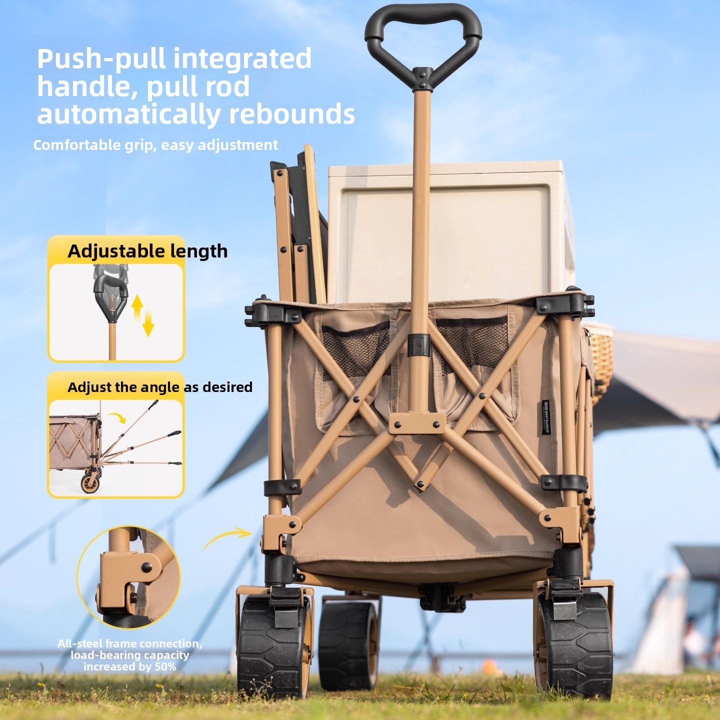 Tekerlekli Katlanır El Arabası - Sports Equipment Trolley incelemesi ve fiyatı