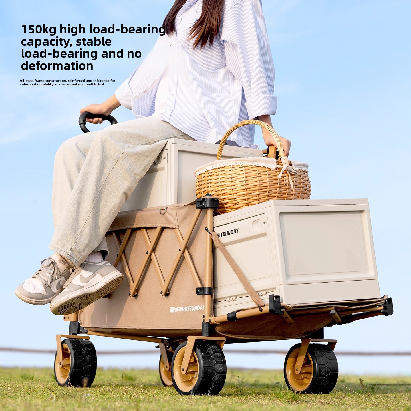 Tekerlekli Katlanır El Arabası - Sports Equipment Trolley incelemesi ve fiyatı