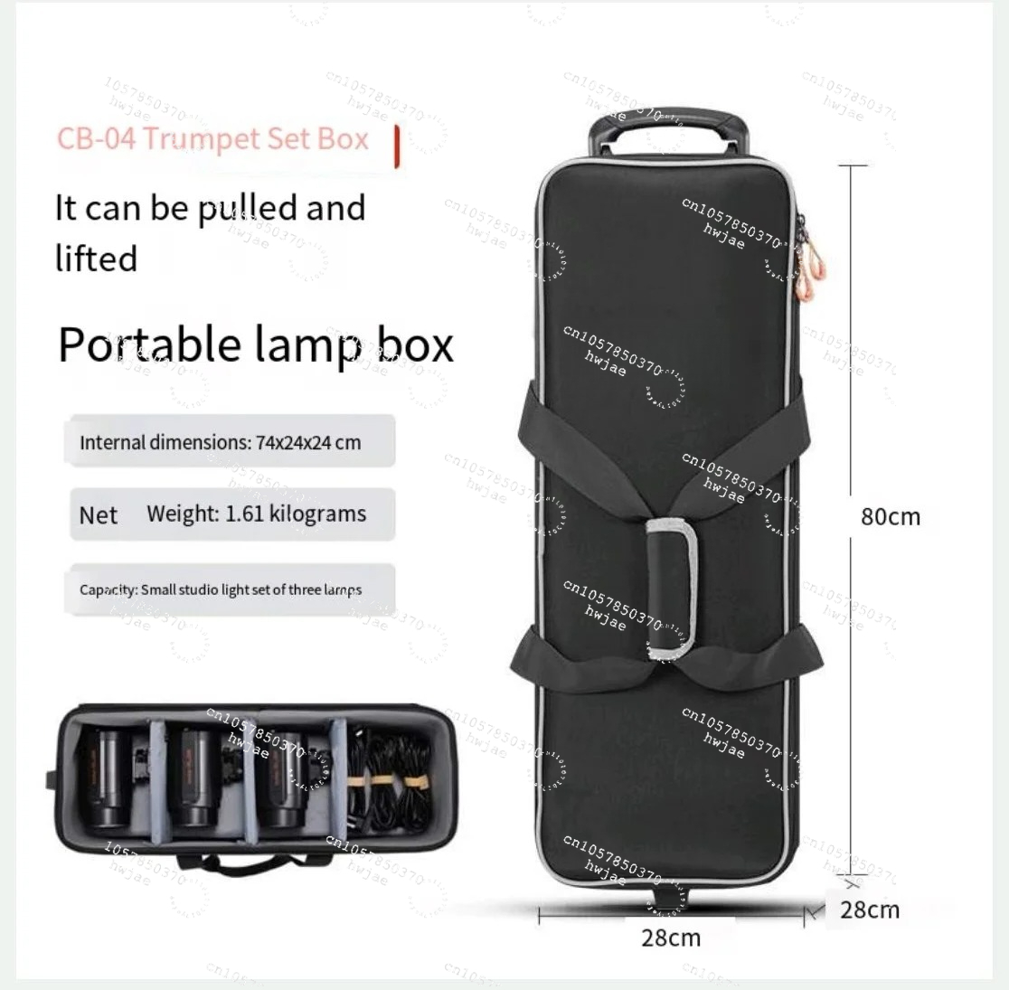 Açık Hava Sporları Godox CB-06 - Sports Equipment Trolley incelemesi ve fiyatı